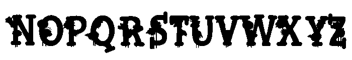 Happy Blooms CF Mimsy Font UPPERCASE