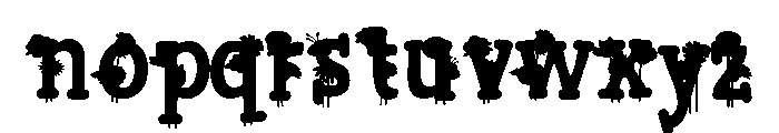 Happy Blooms CF Font LOWERCASE