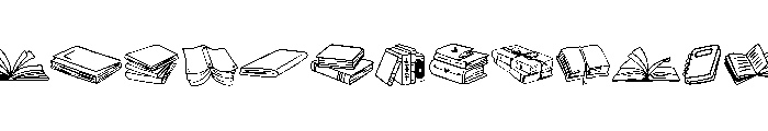 Happy Book Font LOWERCASE