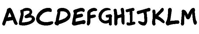 Happy Charm Regular Font UPPERCASE