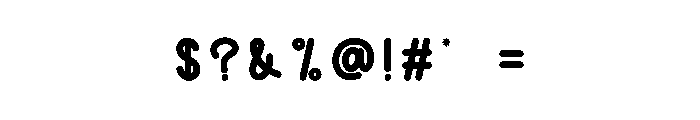 Happy Circle Font OTHER CHARS