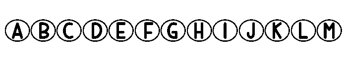 Happy Circle FONT