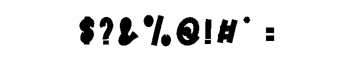 Happy Cookies Font OTHER CHARS