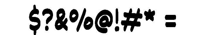 Happy Cute Regular Font OTHER CHARS