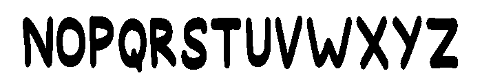Happy Cute Regular Font LOWERCASE