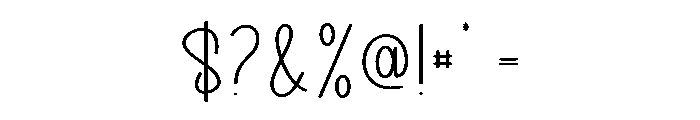 Happy Daisy Font OTHER CHARS