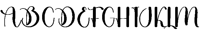 Happy Delighful Font UPPERCASE