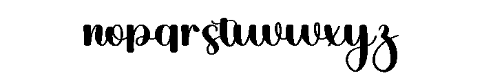 Happy Delighful Font LOWERCASE