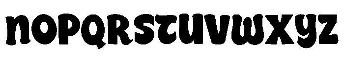 Happy Easter Bunny Font LOWERCASE