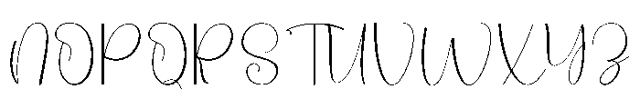 Happy Gameday Font UPPERCASE