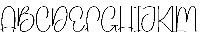 Happy Graduate Font UPPERCASE