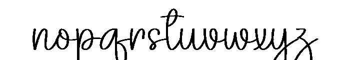 Happy Graduate Font LOWERCASE