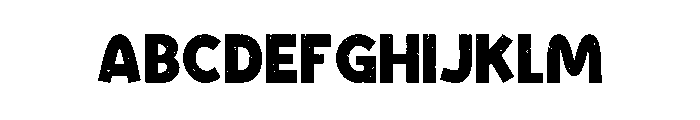 Happy Grunge Regular Font UPPERCASE