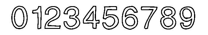 Happy Hollow Medium Font OTHER CHARS