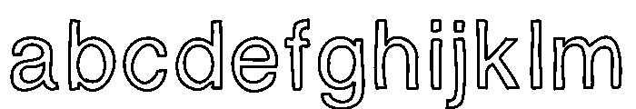 Happy Hollow Medium FONT