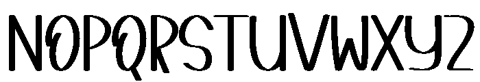 Happy Jasmine Font UPPERCASE