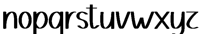 Happy Jasmine Font LOWERCASE