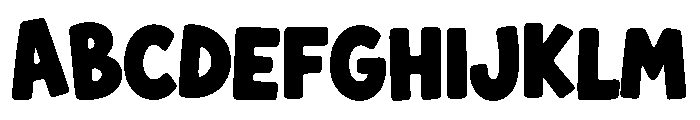 Happy Jump Font UPPERCASE