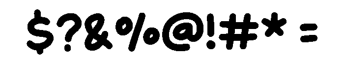Happy Jumper Regular Font OTHER CHARS