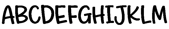 Happy Maker Bold Font UPPERCASE