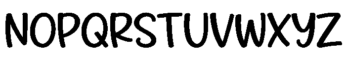 Happy Maker Bold Font UPPERCASE