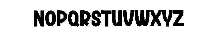 Happy March Font LOWERCASE