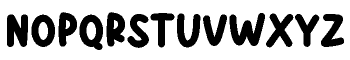 Happy Mochi Regular Font LOWERCASE