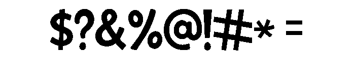 Happy Monkey Font OTHER CHARS