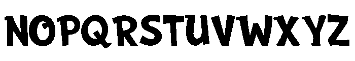 Happy Monkey Font UPPERCASE