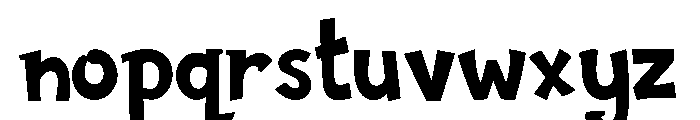 Happy Monkey Font LOWERCASE