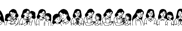 Happy Mother Doodle FONT