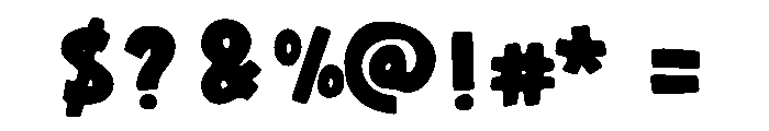 Happy Playful Regular Font OTHER CHARS
