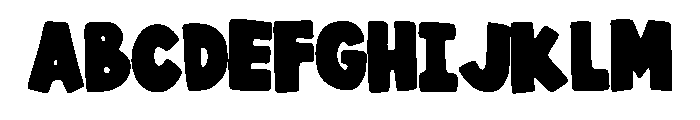 Happy Playful Regular Font UPPERCASE