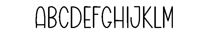 Happy Playful Font UPPERCASE