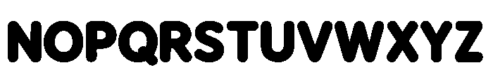 Happy Puff Font UPPERCASE
