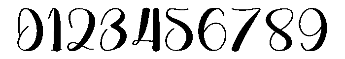Happy Radiant Font OTHER CHARS