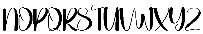 Happy Radiant Font UPPERCASE