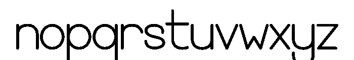 Happy Rainday Font LOWERCASE