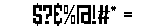Happy Regain Font OTHER CHARS