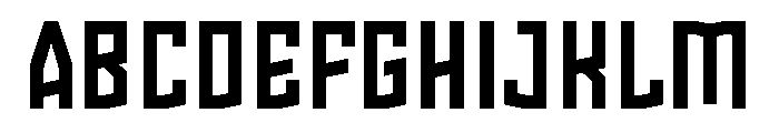 Happy Regain Font UPPERCASE