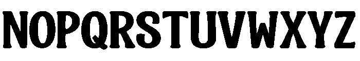 Happy Rounded Font UPPERCASE