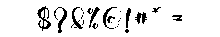 Happy Saturday1 Font OTHER CHARS