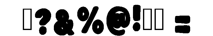 Happy Shines Regular Font OTHER CHARS