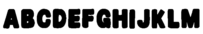 Happy Shines Regular Font UPPERCASE