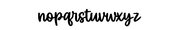 Happy Snakes Regular Font LOWERCASE