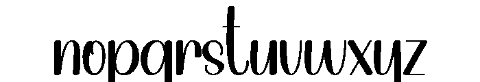 Happy Snoopy Font LOWERCASE