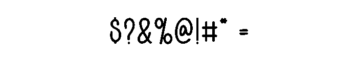 Happy Soul Font OTHER CHARS