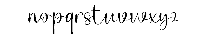 Happy Springkle Font LOWERCASE