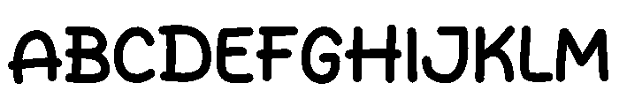 Happy Sprout Font UPPERCASE