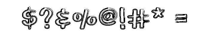 Happy Storybook Regular Font OTHER CHARS